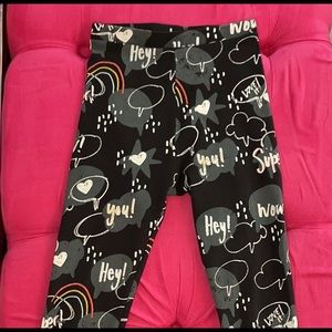 Zara Kids Collection Printed Legging NWOT